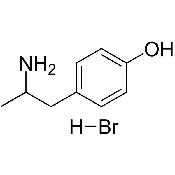 Hydroxyamphetamine hydrobromide (4-Hydroxyamphetamine hydrobromide) 306-21-8